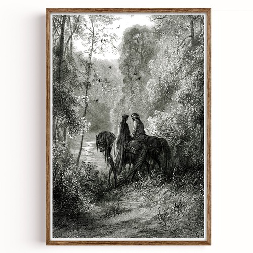 Gustave dore art poster print - dore,