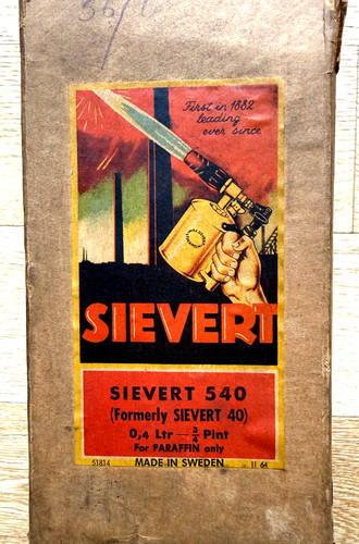 Vintage brass sievert - brass,
