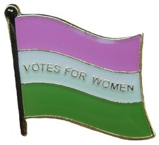 Suffragette pin badge votes - suffragette,