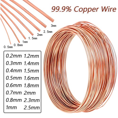 Solid copper round wire - copper, φ3mm