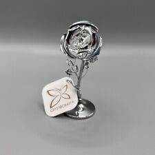 Swarovski clear Rose Ornament