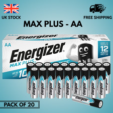 20X ENERGIZER MAX PLUS AA