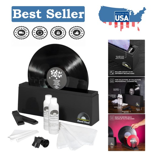 Vinyl record care kit - record,
