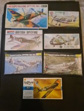 Collection Of Model Military Aircraft - Monogram - Heller - Airfix & Other