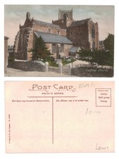 Vintage postcard cartmel - vintage,