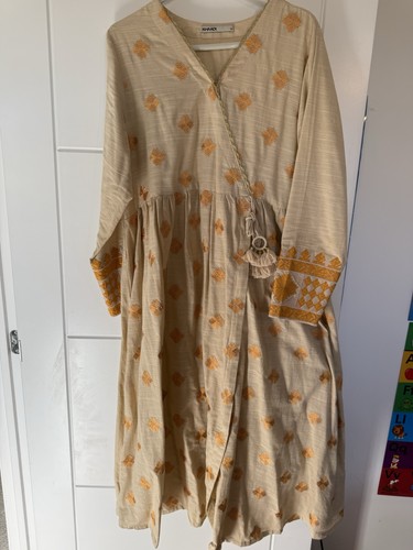 Khaadi embroidered kurta size - khaadi,