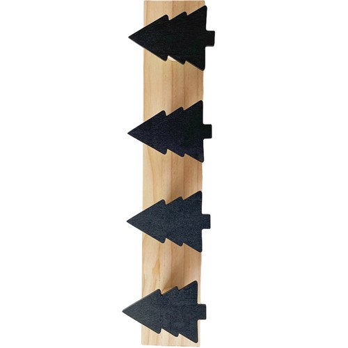 Wall hooks rack wooden coat - hooks,