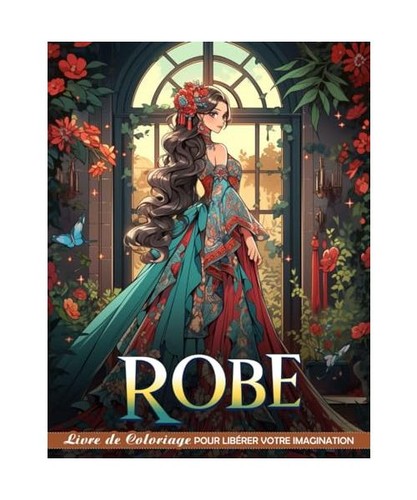 Robe livre coloriage - de,