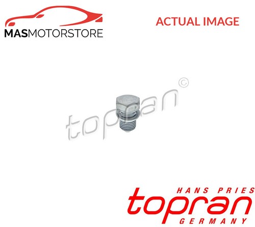 Sealing plug oil - plug, sump
