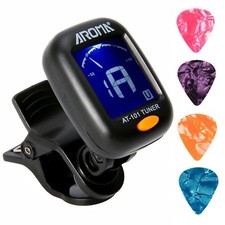 Clip On Guitar Tuner For All