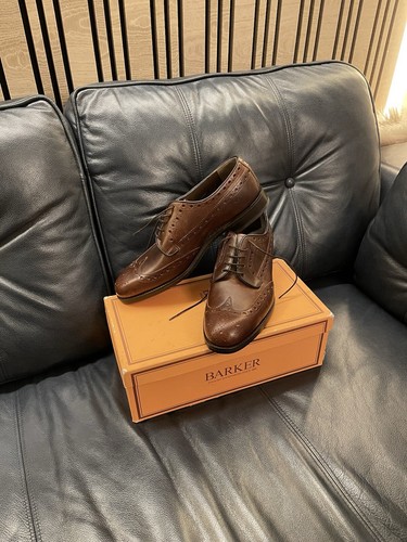 Barker anderson brown shoes - brown,