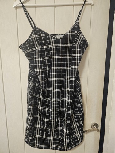 Shein curve cami dress - shein, -black