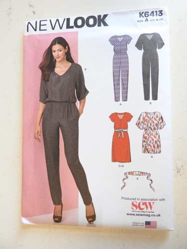 New look k6413 sewing - new,