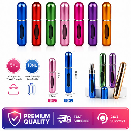 Mini refillable perfume - refillable, bottle