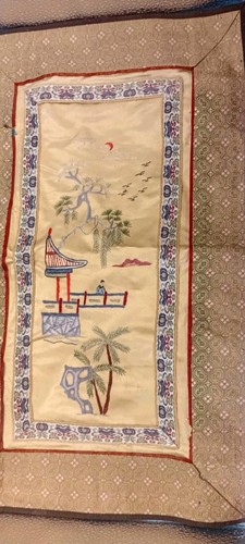 Vintage chinese embroidered - chinese,