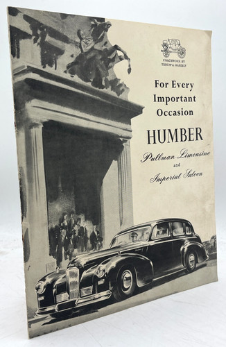 Humber pullman limousine - humber,