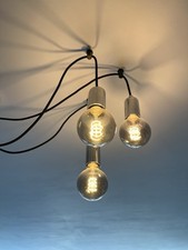 Industrial Looking Modern Chandelier Pendant Ceiling Light Fitting