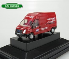 N Gauge Oxford Diecast 1:148 NFT034 Ford Transit Van 2006 Parcelforce