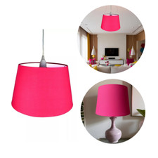 Hot Pink Cotton Fabric Drum