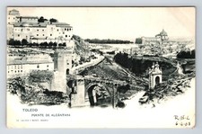 Spain: Toledo, Puente De Alcantara. Postcard Posted 1903.