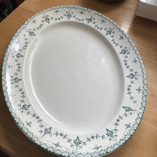 Very large oval platter in