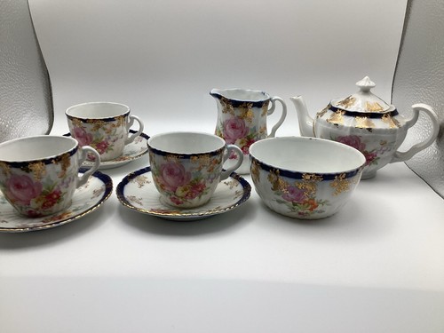 Vintage child tea set - vintage,