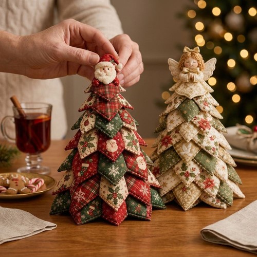 Diy quilted christmas tree - tree, kit