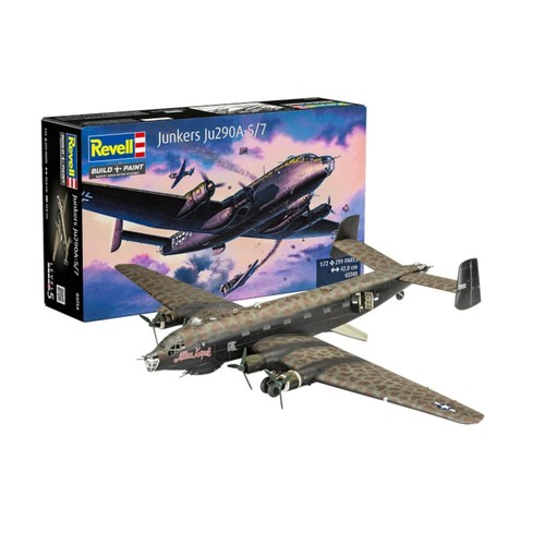 Revell junkers ju290a - junkers, ju290a-5/7