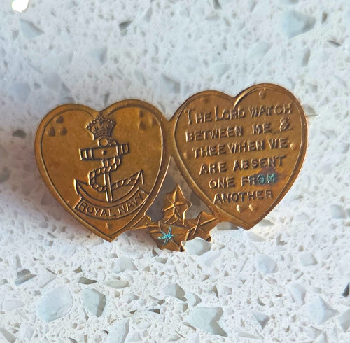 Royal navy sweetheart heart - sweetheart,