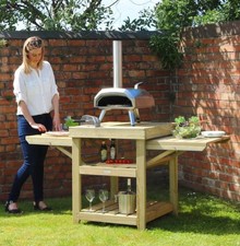 Zest Garden Pizza Oven Table