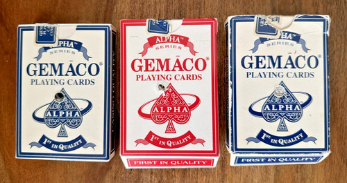 Vintage gemaco alpha playing - gemaco,