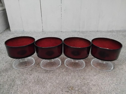 Luminarc 1970s ruby red - ,