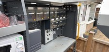 Van racking shelving - van, bott