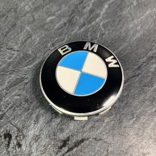 1x BMW GENUINE WHEEL HUB CAP CENTRE BADGE EMBLEM ROUNDEL Size 68mm 36136783536