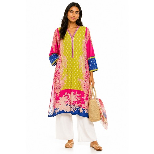 Khaadi women pink lime - khaadi,