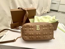 Burberry Small Lola Women’s Camera Crossbody Bag, Brown