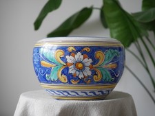 Italian Majolica Bowl by Fusco