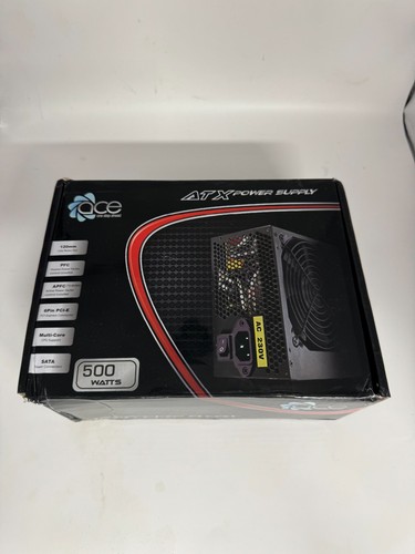 Ace 500w black atx desktop - ace,
