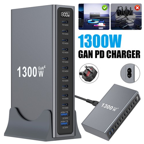 Charger hub 1300w multi - charger,