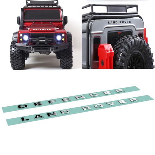 Metal logo lr dr - 1:10, rc