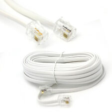 RJ11 Cable ADSL UK BT Broadband Modem Internet Router Landline Phone lead Lot 