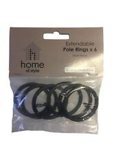 Metal Curtain Rings 38mm for