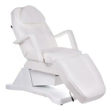 Cosmetic lounger white massage
