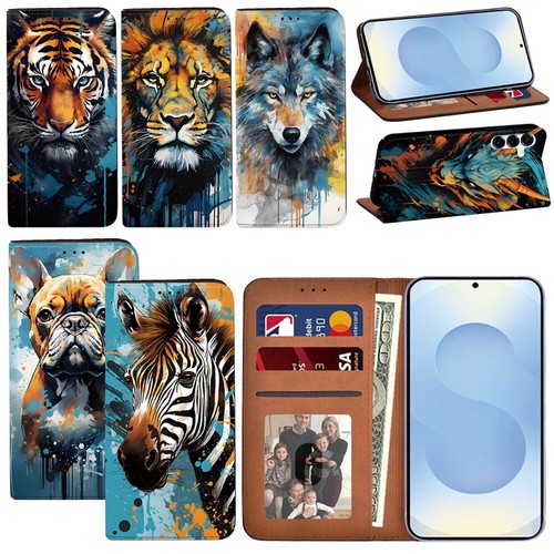 Leather cover phone wallet - pu,