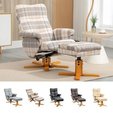 Linen-feel Fabric Recliner