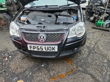 2005 - 2009 Vw Polo MK4 9N3 3 / 5 Door - Front Bumper In Black  With Marks