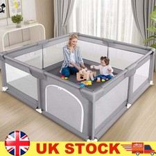 Large Baby Playpen Kids Toddlers Infant Activity Center Safety Fence Play Yard