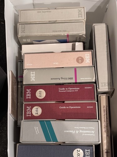 Vintage ibm software manual - ibm,