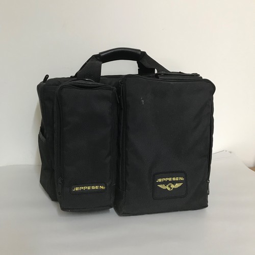 Jeppesen pilot flight bag set - flight,