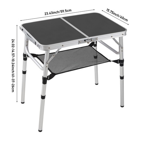 3ft folding camping table - 2/3ft,